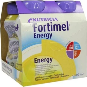 Fortimel Energy Trinknahrung Vanille, 800ml (4x 200ml)
