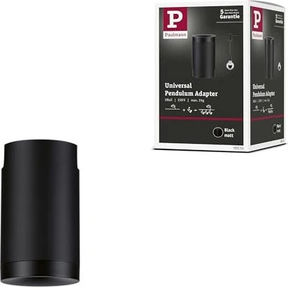 Paulmann URail Schienensystem-Komponente Pendel-Adapter universal schwarz matt