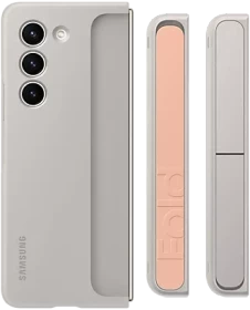 Samsung Standing Case with Strap für Galaxy Z Fold 5 Sand