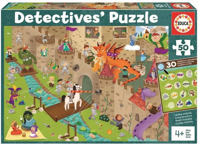 Educa Detectives Puzzles Castle (18895)