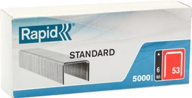 Rapid Typ 53 Feindraht Tacker-Klammern, 6mm, 5000 Stück