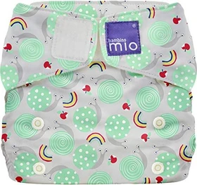 Bambino Mio Miosolo All-in-One Stoffwindel Snail Surprise, 4+kg, 1 Stück