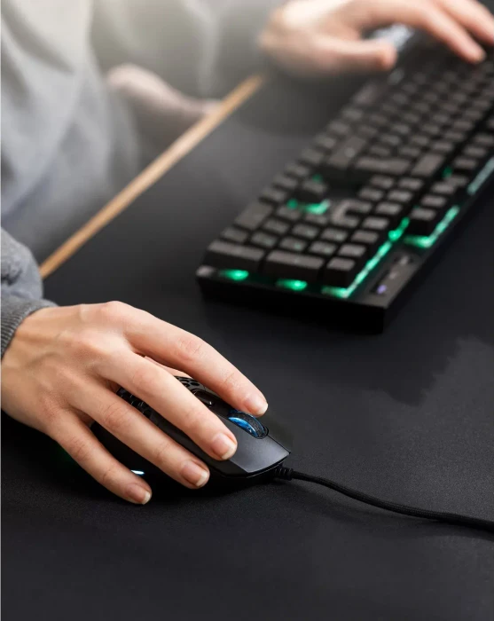 Sandberg FlexCover 6D Gamer Mouse, schwarz, USB