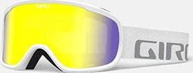 Giro Cruz white wordmark/yellow boost