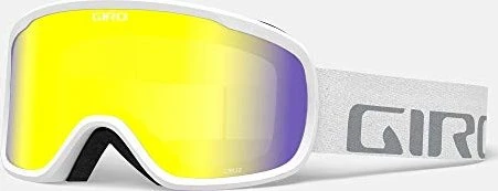 Giro Cruz white wordmark/yellow boost