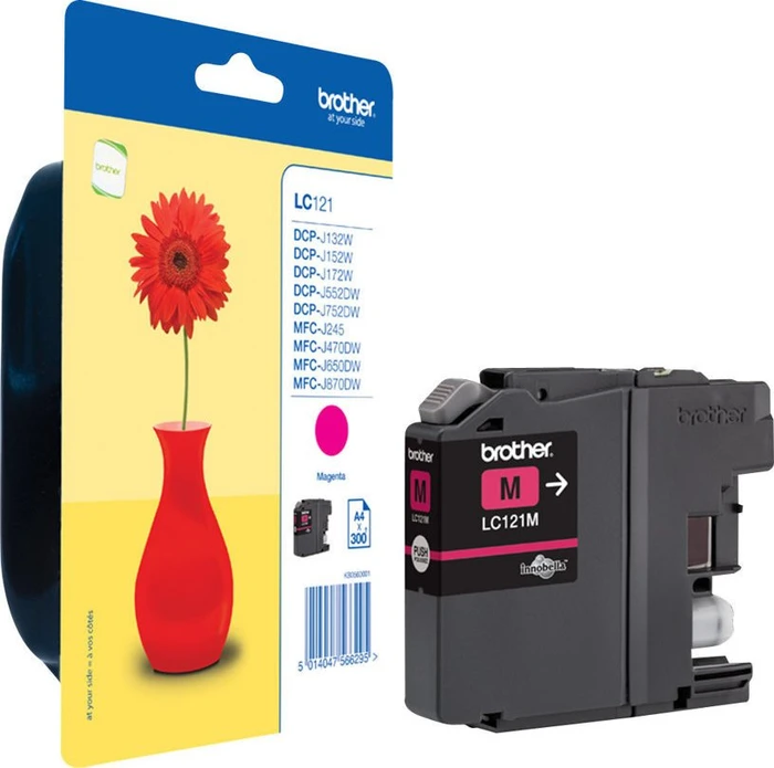 Brother Tinte LC121M magenta