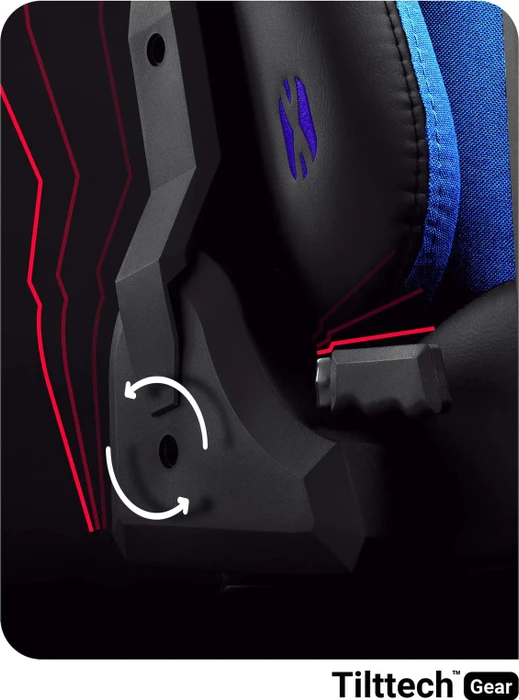 Diablo Chairs X-Player 2.0 Normal Gamingstuhl, blau/schwarz