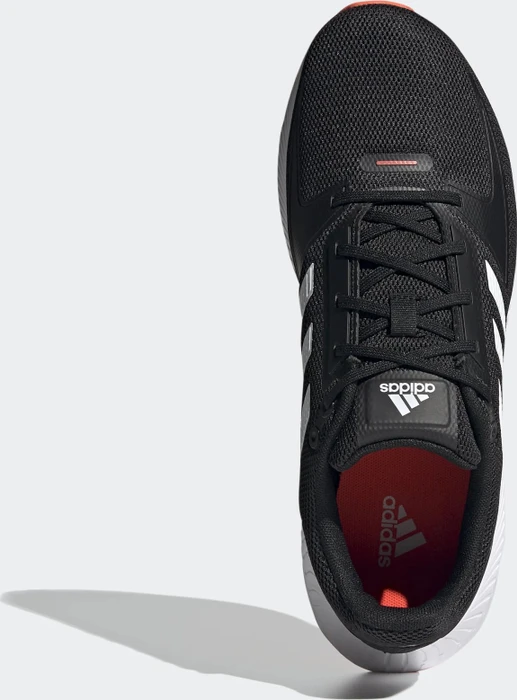 adidas Runfalcon 2.0 core black/cloud white/solar red (Herren)