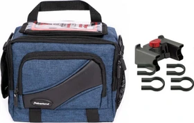 Haberland Bottle Lenkertasche blau