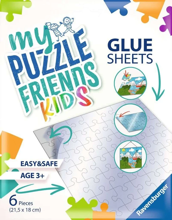 Ravensburger Puzzle My Puzzle Friends Kids Glue Sheets