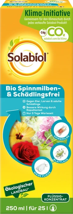 SBM Solabiol Bio Spinnmilben- & Schädlingsfrei Konzentrat, 250ml