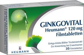 Ginkgovital 120mg Heumann Filmtabletten, 30 Stück