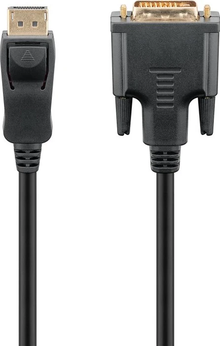 goobay Displayport zu DVI Kabel, schwarz, 2m