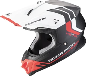 Scorpion VX-16 Evo Air Fusion matt schwarz/weiß/rot