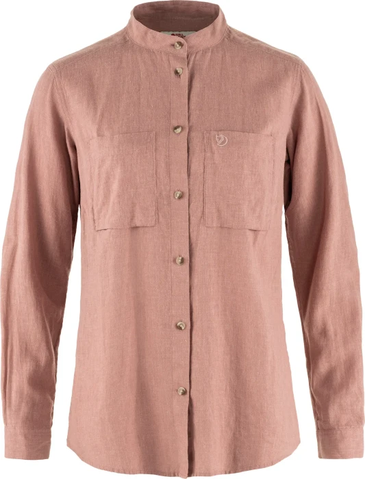 Fjällräven Övik Hemp Hemd langarm dusty rose (Damen)