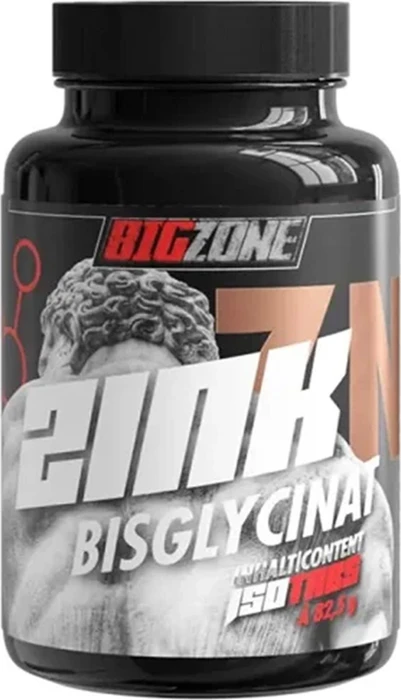 Big Zone Zink Bisglycinat Tabletten, 150 Stück