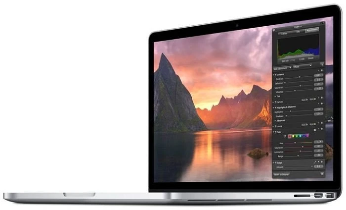 Apple MacBook Pro 13.3" Retina, silber, Core i5-5287U, 8GB RAM, 256GB SSD, DE [Early 2015]