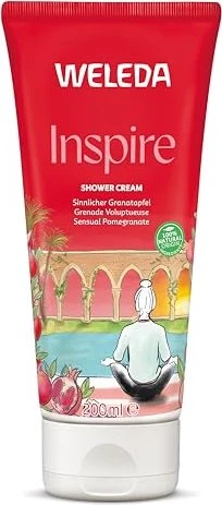 Weleda Granatapfel Schönheits-Cremedusche Duschgel, 200ml
