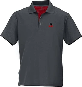 Maul Sport Spiez Fresh Funktionsshirt kurzarm dark grey/chilli red (Herren)