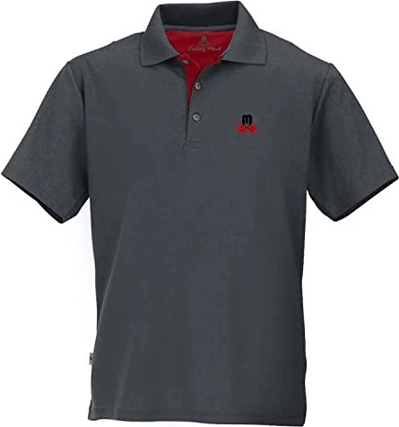 Maul Sport Spiez Fresh Funktionsshirt kurzarm dark grey/chilli red (Herren)