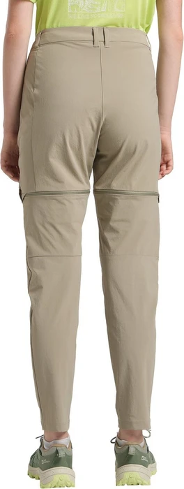 Jack Wolfskin Hikeout Zip-Off Hose lang stone (Damen)