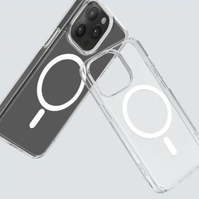 Puro Lite Mag Cover für Apple iPhone 15 Pro Max transparent