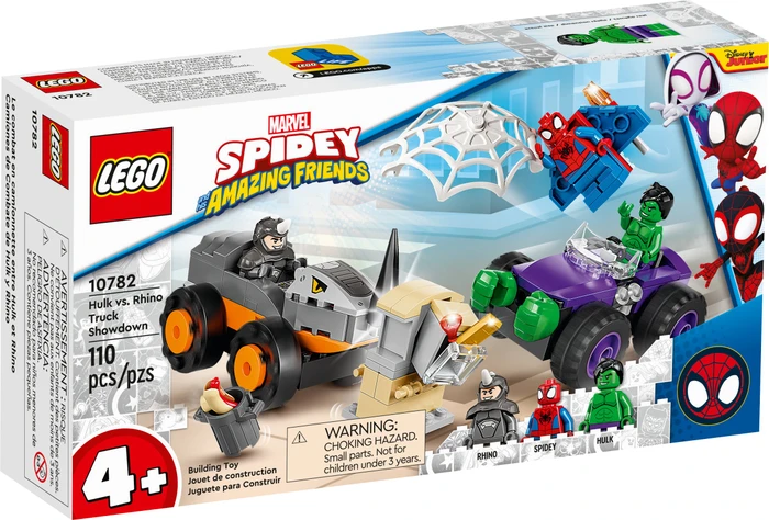 LEGO Juniors - Spider-Man: Hulks und Rhinos Truck-Duell