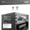 Digitus Audio Video Rack 19" AVS/Equipment Rack 8HE, mit Rollen, unmontiert, RAL 9005, 460mm tief Vorschaubild