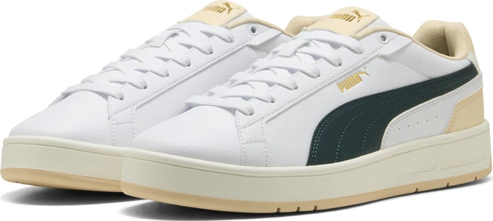 Puma Court Classico puma white/green terrain/canvas