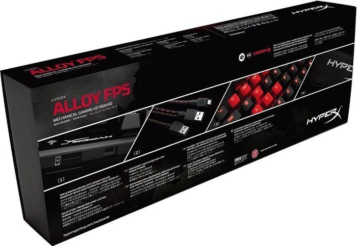 HP HyperX Alloy FPS, MX RED, USB, DE