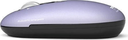 Port Designs Pure Color Bluetooth Rechargeable Mouse, Iris violett, Bluetooth