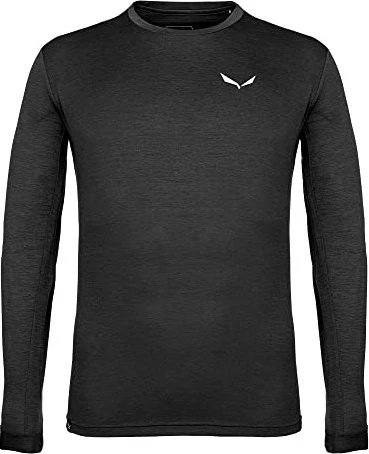 Salewa Puez Melange Dry'ton Funktionsshirt langarm black out melange (Herren)