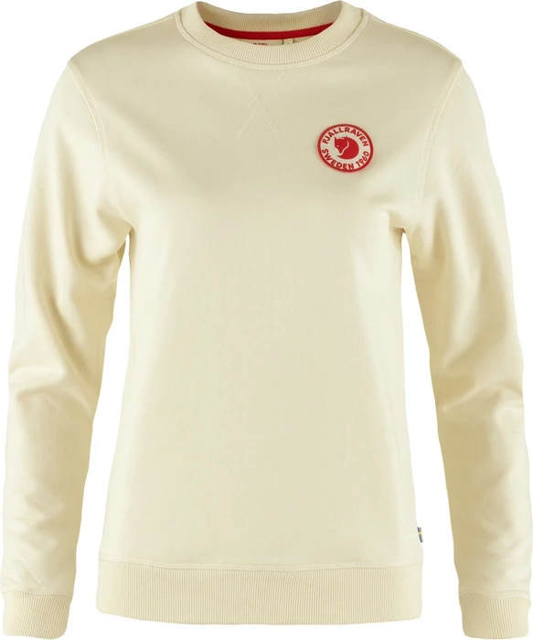 Fjällräven 1960 Logo Badge Sweatshirt chalk white (Damen)