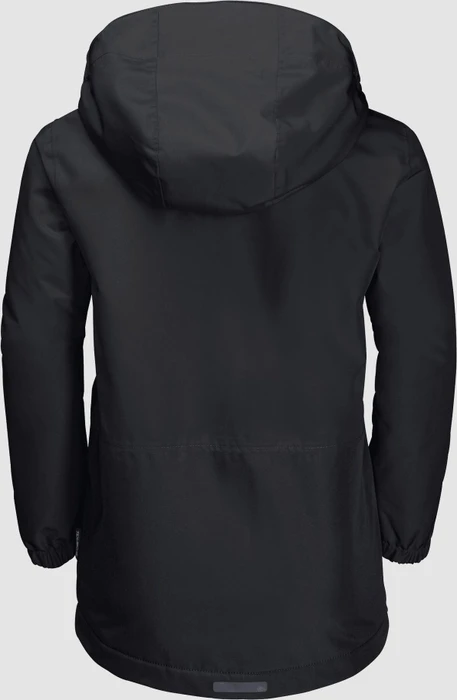 Jack Wolfskin Snowy Days Funktionsjacke schwarz (Junior)