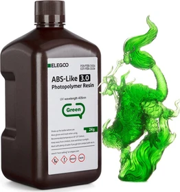 Elegoo ABS-like Resin V3.0 Green, 2.00kg