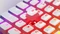 SteelSeries Apex 7 TKL Ghost, weiß, SteelSeries QX2 RED, USB, US Vorschaubild
