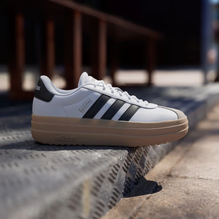 adidas VL Court Bold cloud white/core black/wonder beige (Damen)