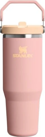 Stanley IceFlow Flip Straw Tumbler Isolierflasche 890ml peach rose