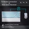 ASUS ROG Strix Scope II 96 Wireless, White, PBT, hot-swap, ROG NX SNOW, USB/Bluetooth, DE Vorschaubild