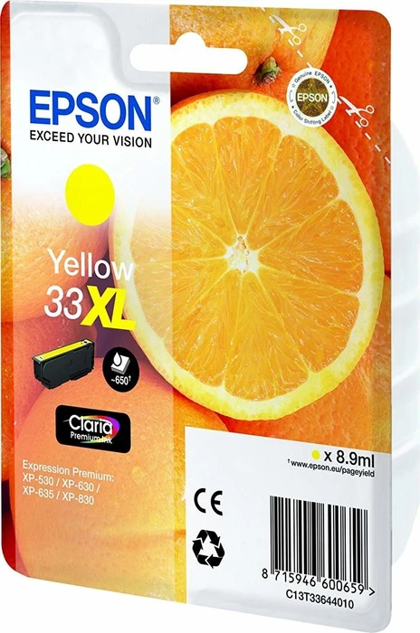 Epson Tinte 33XL gelb