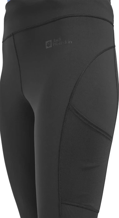 Jack Wolfskin Kensteig Tights Hose lang schwarz (Damen)