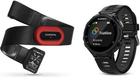 Garmin Forerunner 735XT Run Bundle schwarz/grau (010-01614-15)
