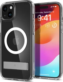Spigen Ultra Hybrid S (MagFit) für Apple iPhone 15 Crystal Clear