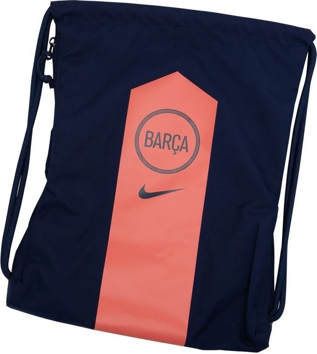Nike Barcelona T90 Sportbeutel midnight navy/bright mango