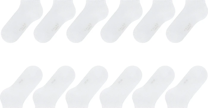 Falke Happy Socken weiß, 6 Paare (Damen)