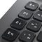 Hama KC-700 Slim-Design Tastatur, anthrazit/schwarz, USB, DE Vorschaubild