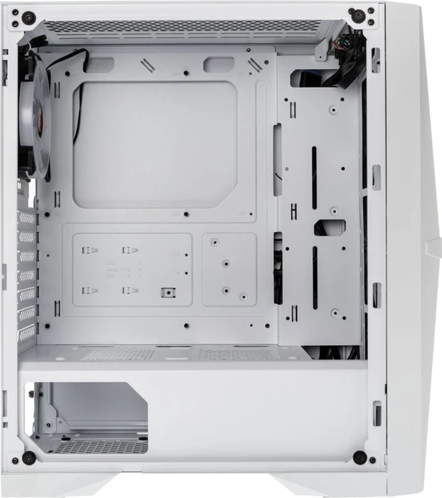 Raijintek Silenos MS Pro, weiß, Glasfenster