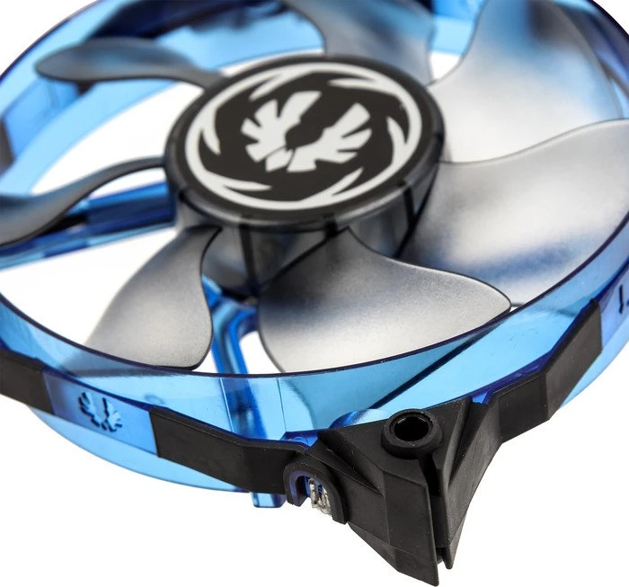 BitFenix Spectre Xtreme LED schwarz/blau, 120mm