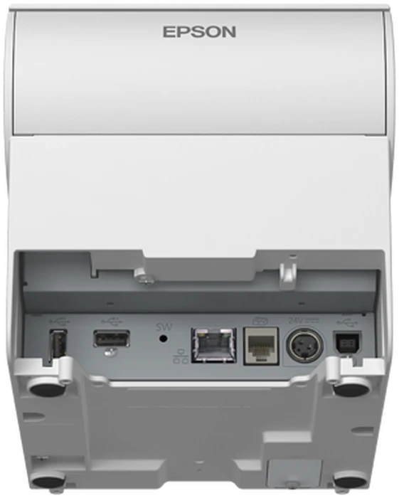 Epson TM-T88VII weiß, USB-Powered, Thermodirekt
