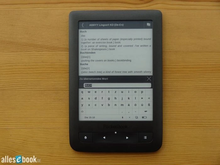 PocketBook Touch Lux, schwarz